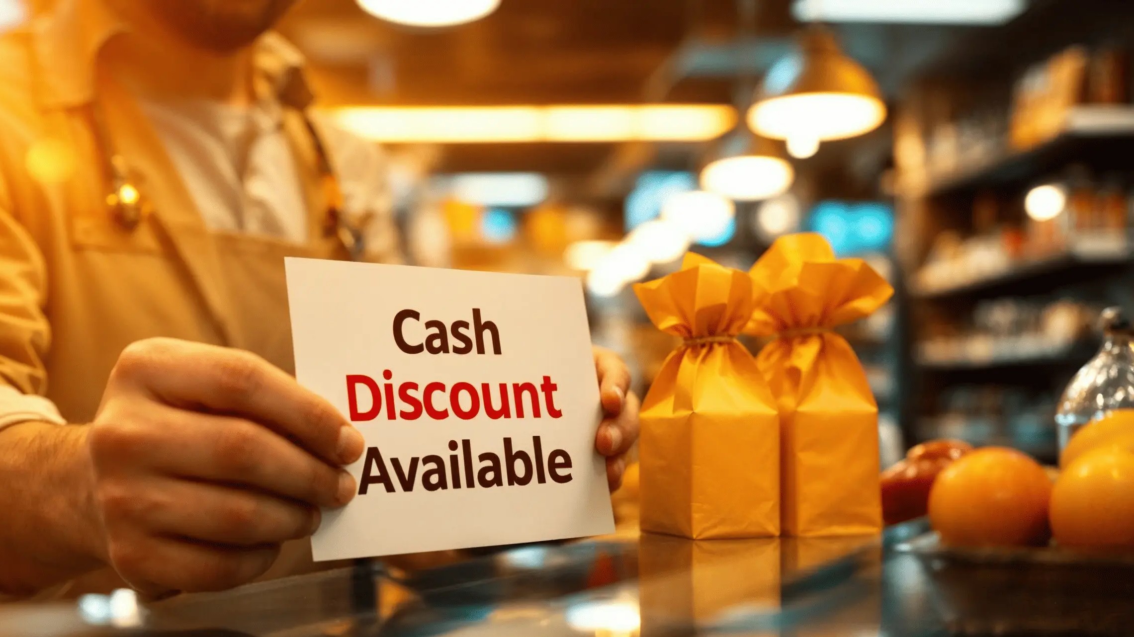 Cash discounting program