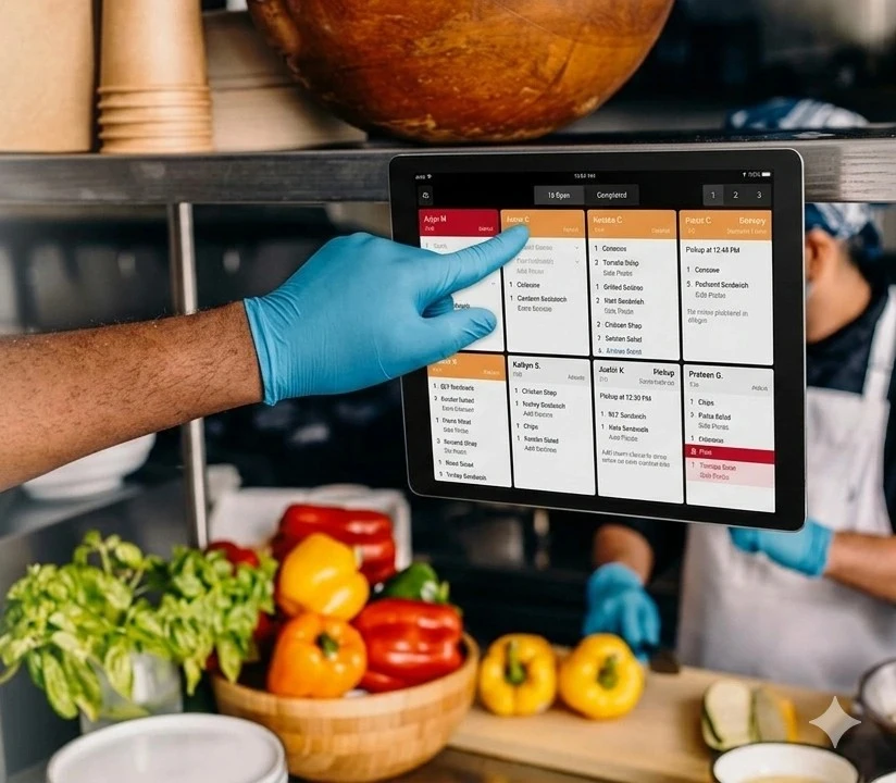 POS Integrated Kitchen Display System