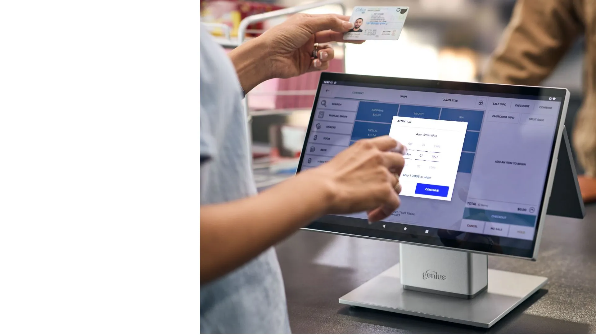 Modern Liquor Store POS System