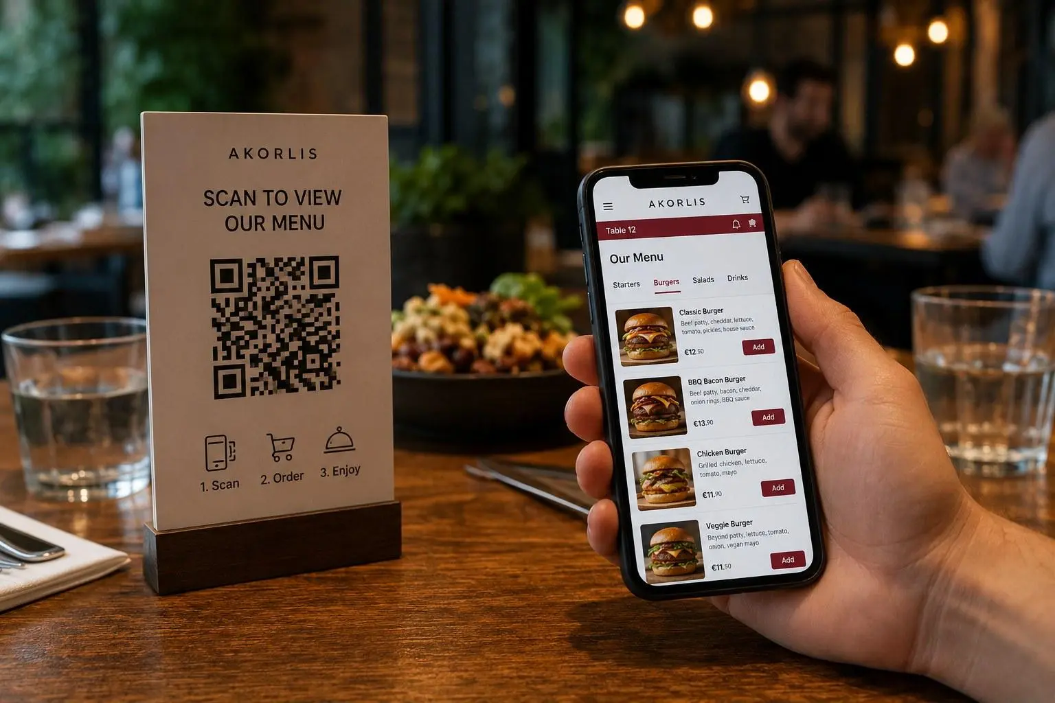 QR and Mobile Ordering